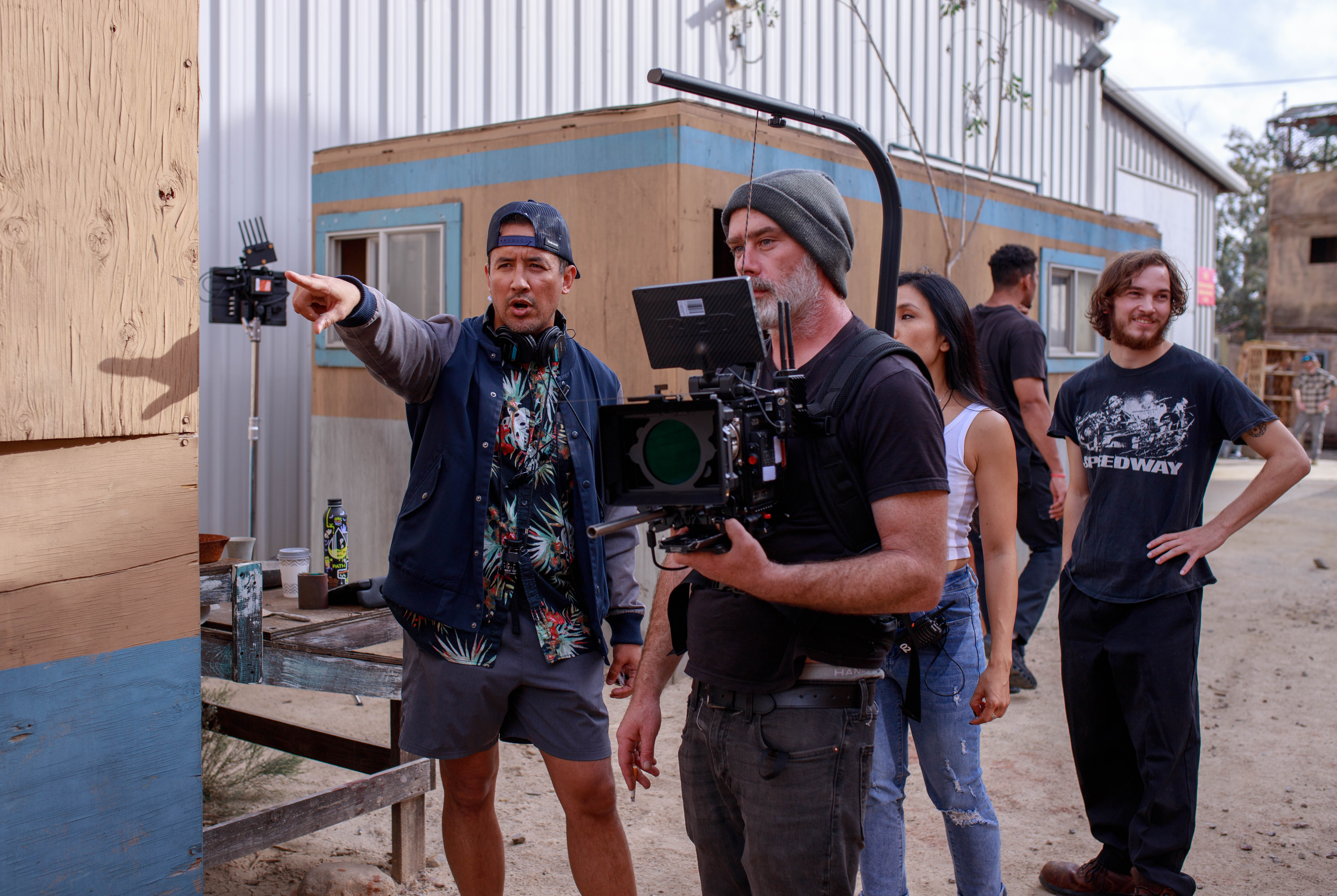 Behind the scenes production